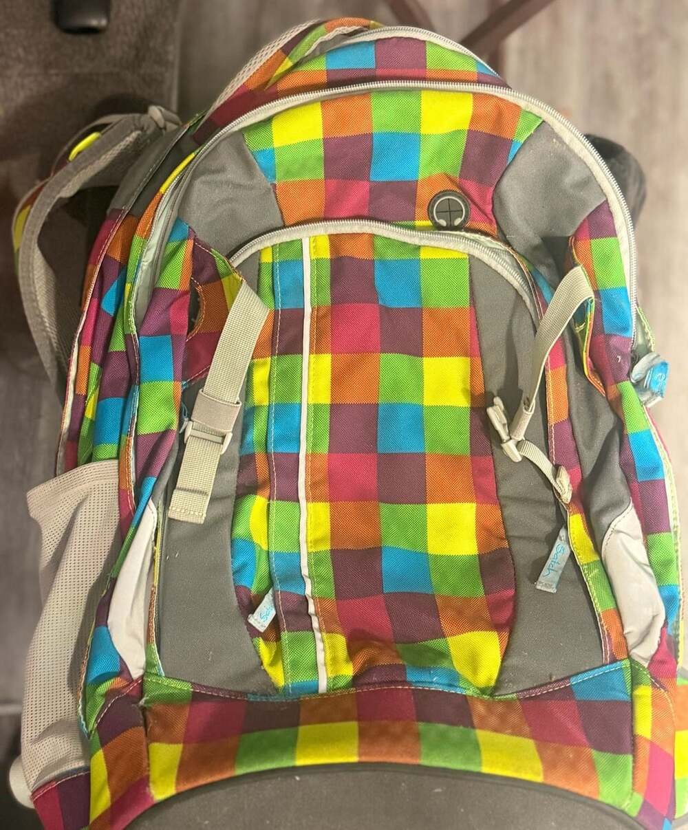 Satch School Backpack Beach Leach 2.0 Multicolor Plaid